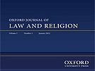 Image for First Issue of Oxford Journal of Law and Religion Now Available Online