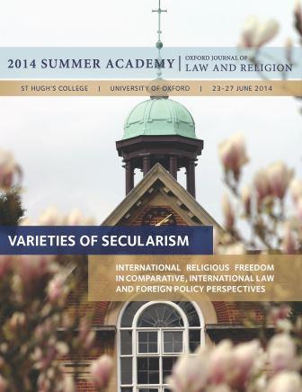 Image for Oxford Journal of Law and Religion Summer Academy in Law and Religion 2014