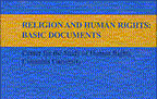 Image for Basic Religion and Human Rights Documents (Stahnke & Martin, 1998)