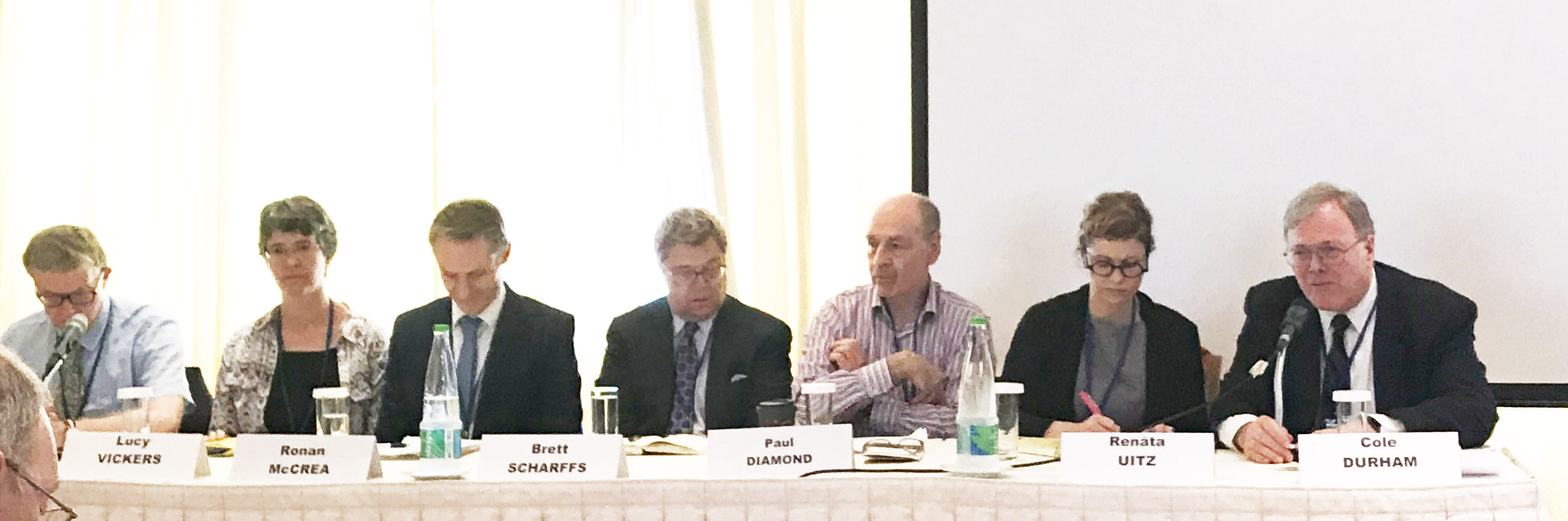 Image for Scharffs and Durham at Grassrootsmobilise Conference Kokkinakis Book Launch in Athens